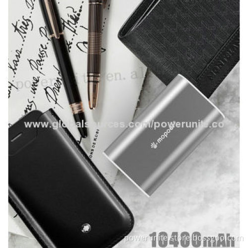 Portable Battery Charger with 10,400mAh Capacity
